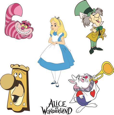 Printable Alice In Wonderland Characters